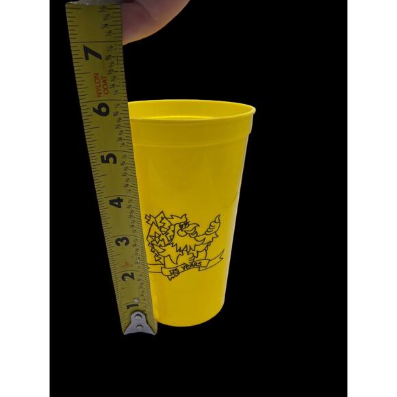 Eischens Bar Okarche Oklahoma Set Lot 3 Plastic Drinking Cups Souvenir - Picture 11 of 12